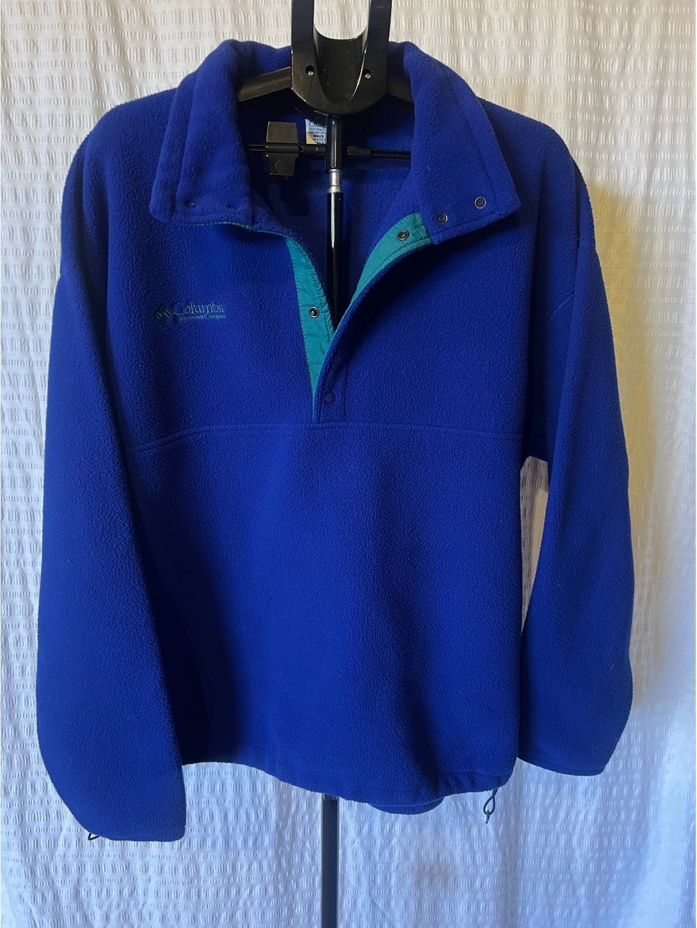 Vintage Columbia Sportswear Men’s XL Blue Fleece Pullover